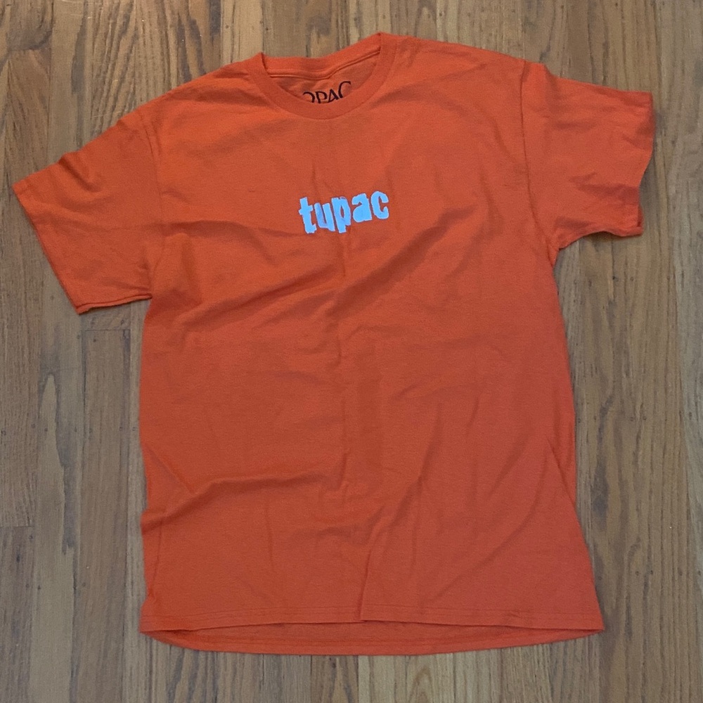 NWOT Tupac T-Shirt in Orange